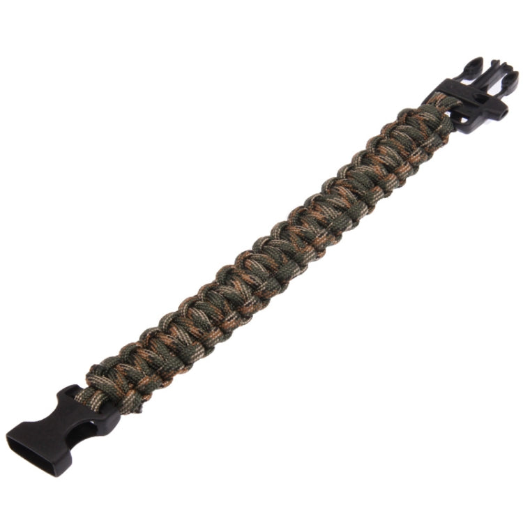 Multi-functional Nylon Braided Survival Bracelets with Whistle