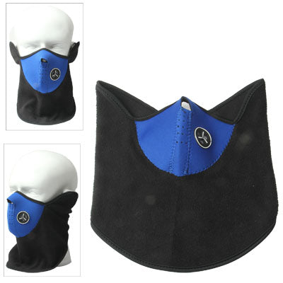 Ventilation Prevention of Cold Mask (Black and Blue)