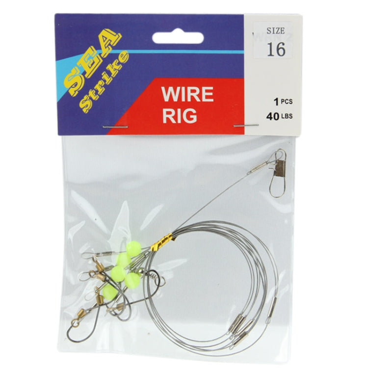 16# Sea Fishing Hook with Fluorescence Jade
