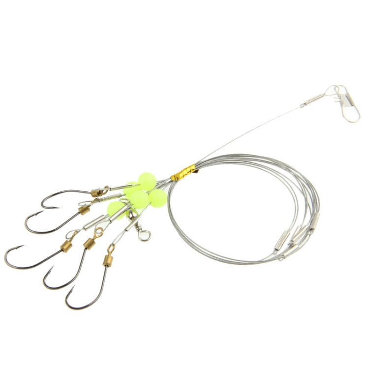 24# Sea Fishing Hook with Fluorescence Jade