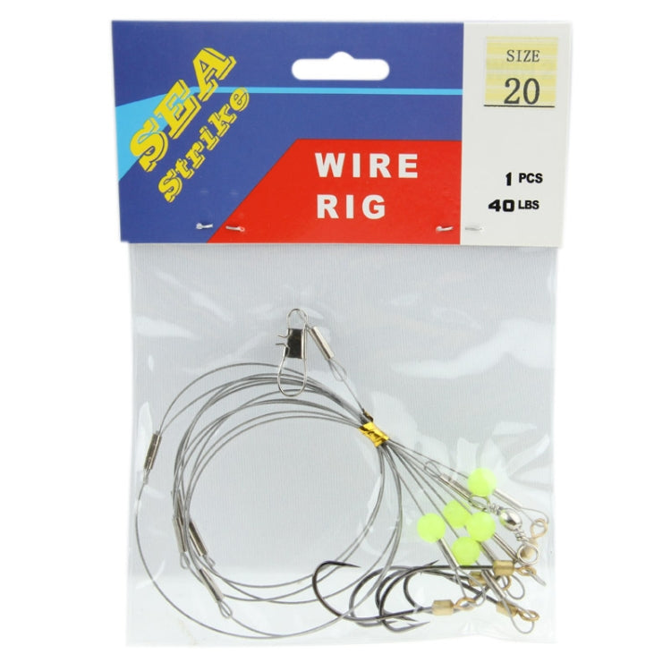24# Sea Fishing Hook with Fluorescence Jade