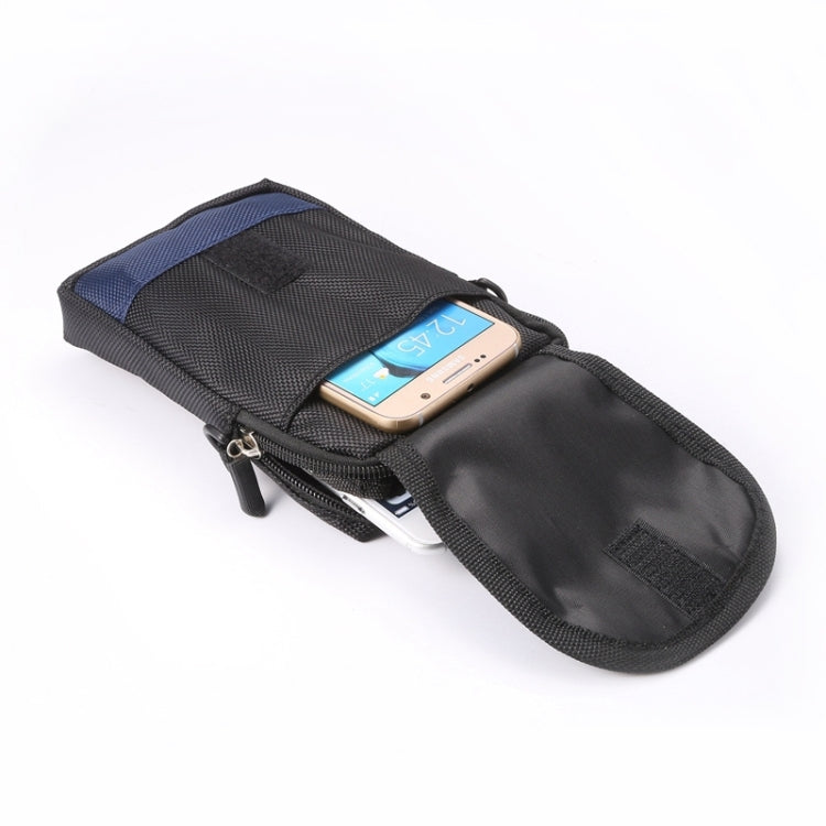 Universal Multifunctional 6.3 Inch Diagonal Domed Shell Polyester Pearl material Storage Waist Packs / Waist Bag / Hiking Bag / Camping Bag for iPhone 6 Plus & 6S Plus, Galaxy S7 Edge & Note 5 / N920 & S6 Edge Plus / G928 & A8 / A800 & Note IV / N910