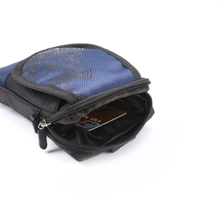 Universal Multifunctional 6.3 Inch Diagonal Domed Shell Polyester Pearl material Storage Waist Packs / Waist Bag / Hiking Bag / Camping Bag for iPhone 6 Plus & 6S Plus, Galaxy S7 Edge & Note 5 / N920 & S6 Edge Plus / G928 & A8 / A800 & Note IV / N910