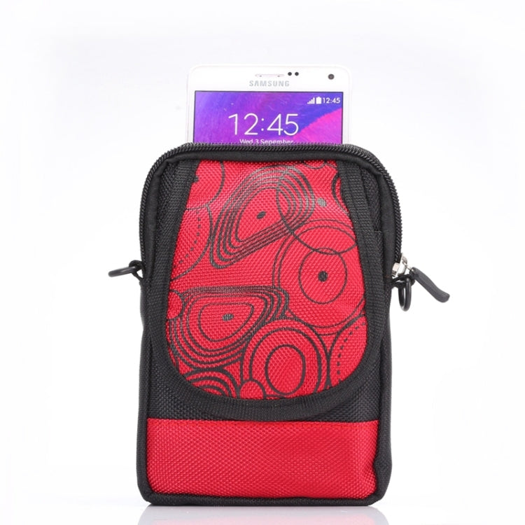 Universal Multifunctional 6.3 Inch Diagonal Domed Shell Polyester Pearl material Storage Waist Packs / Waist Bag / Hiking Bag / Camping Bag for iPhone 6 Plus & 6S Plus, Galaxy S7 Edge & Note 5 / N920 & S6 Edge Plus / G928 & A8 / A800 & Note IV / N910