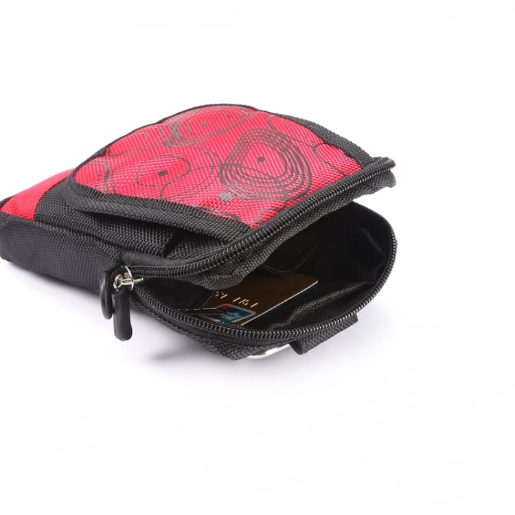 Universal Multifunctional 6.3 Inch Diagonal Domed Shell Polyester Pearl material Storage Waist Packs / Waist Bag / Hiking Bag / Camping Bag for iPhone 6 Plus & 6S Plus, Galaxy S7 Edge & Note 5 / N920 & S6 Edge Plus / G928 & A8 / A800 & Note IV / N910