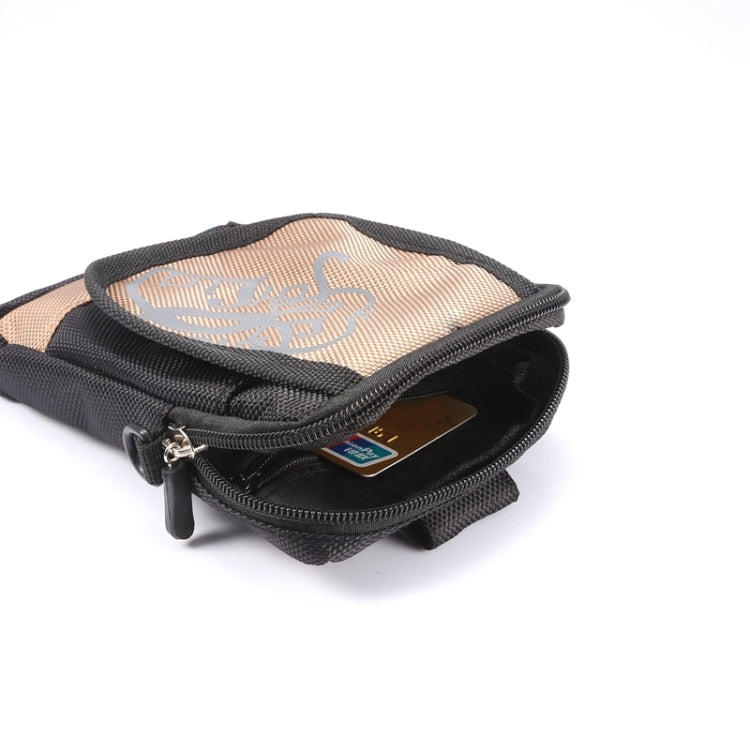Universal Multifunctional 6.3 Inch Diagonal Domed Shell Polyester Pearl material Storage Waist Packs / Waist Bag / Hiking Bag / Camping Bag for iPhone 6 Plus & 6S Plus, Galaxy S7 Edge & Note 5 / N920 & S6 Edge Plus / G928 & A8 / A800 & Note IV / N910