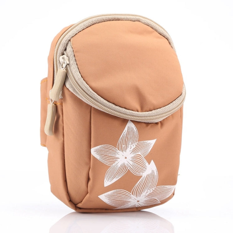 Universal Multifunctional Concise Style 5.2 Inch PVC Pearl Armband Case With Two Compartments for iPhone 6 / Galaxy S7 / S6