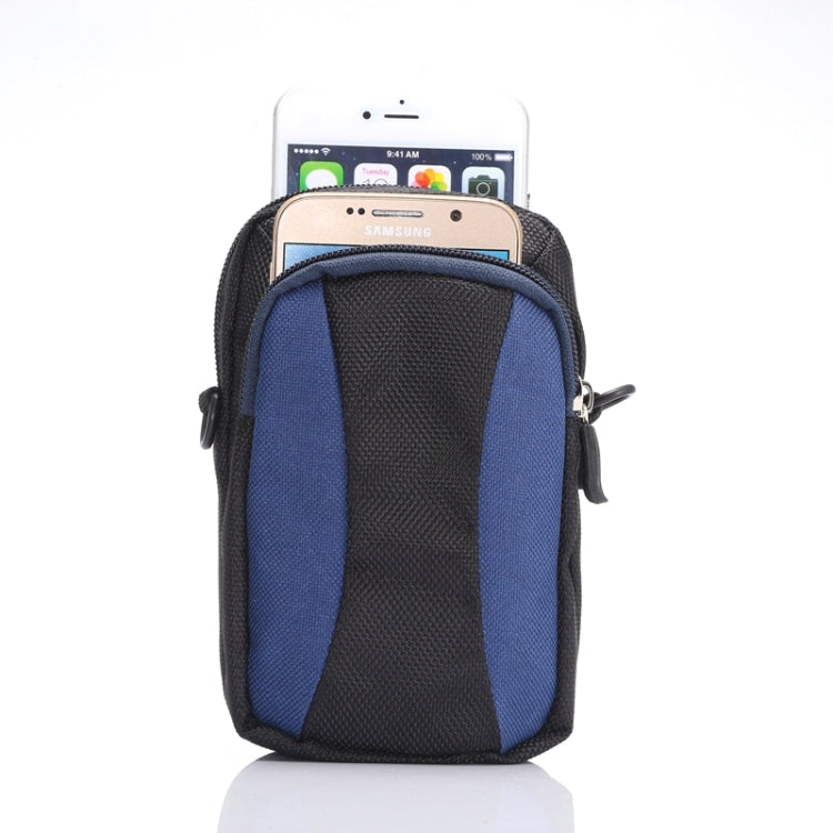 Universal Multifunctional 5.2 Inch Diagonal Cross Color Polyester Pearl material Storage Waist Packs / Waist Bag / Hiking Bag / Camping Bag with armlet