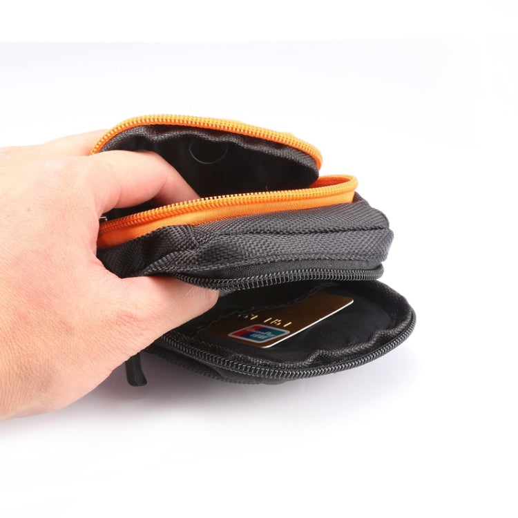 Universal Multifunctional 5.2 Inch Diagonal Cross Color Polyester Pearl material Storage Waist Packs / Waist Bag / Hiking Bag / Camping Bag with armlet