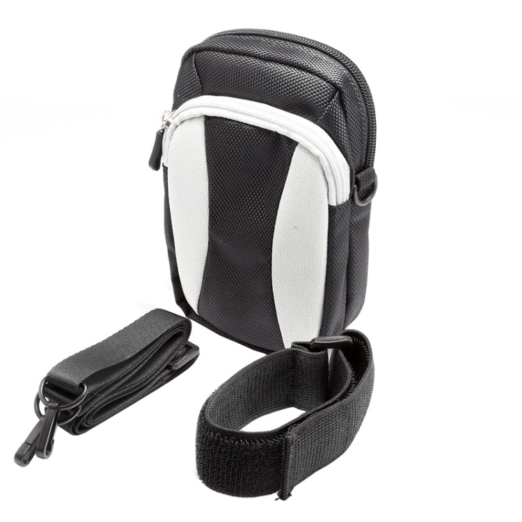 Universal Multifunctional 5.2 Inch Diagonal Cross Color Polyester Pearl material Storage Waist Packs / Waist Bag / Hiking Bag / Camping Bag with armlet