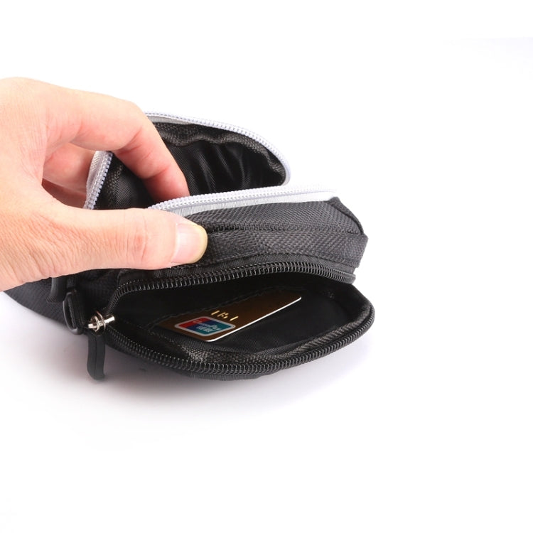 Universal Multifunctional 5.2 Inch Diagonal Cross Color Polyester Pearl material Storage Waist Packs / Waist Bag / Hiking Bag / Camping Bag with armlet