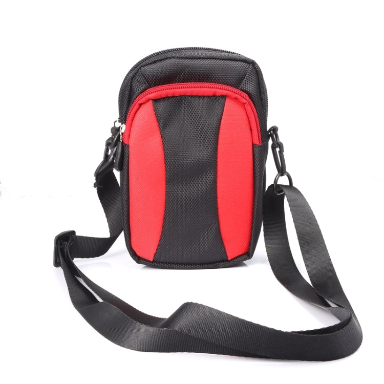 Universal Multifunctional 5.2 Inch Diagonal Cross Color Polyester Pearl material Storage Waist Packs / Waist Bag / Hiking Bag / Camping Bag with armlet
