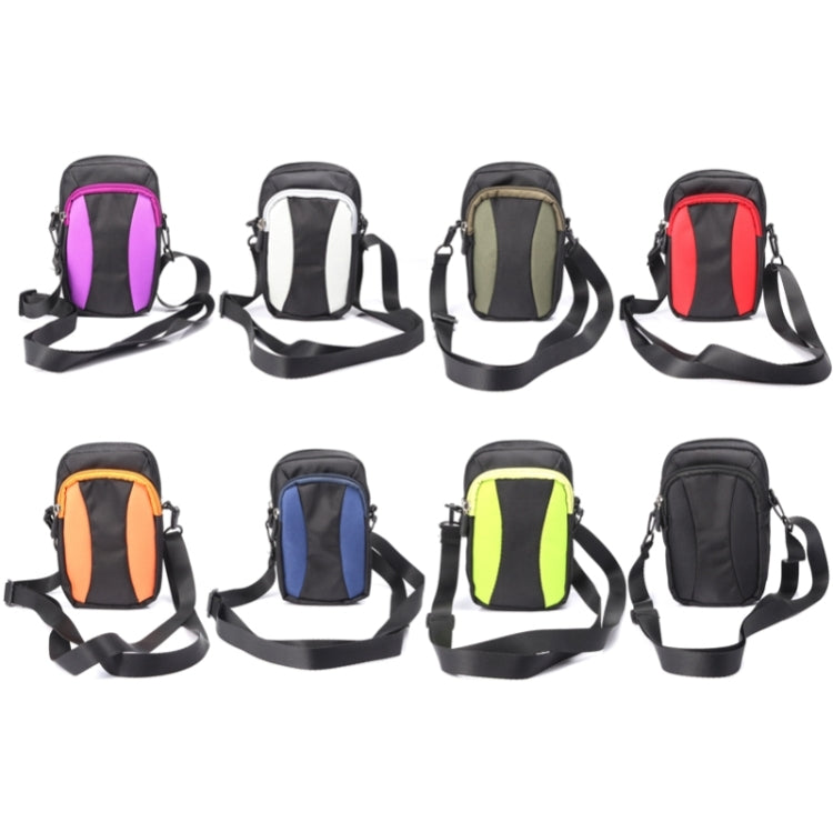 Universal Multifunctional 5.2 Inch Diagonal Cross Color Polyester Pearl material Storage Waist Packs / Waist Bag / Hiking Bag / Camping Bag with armlet