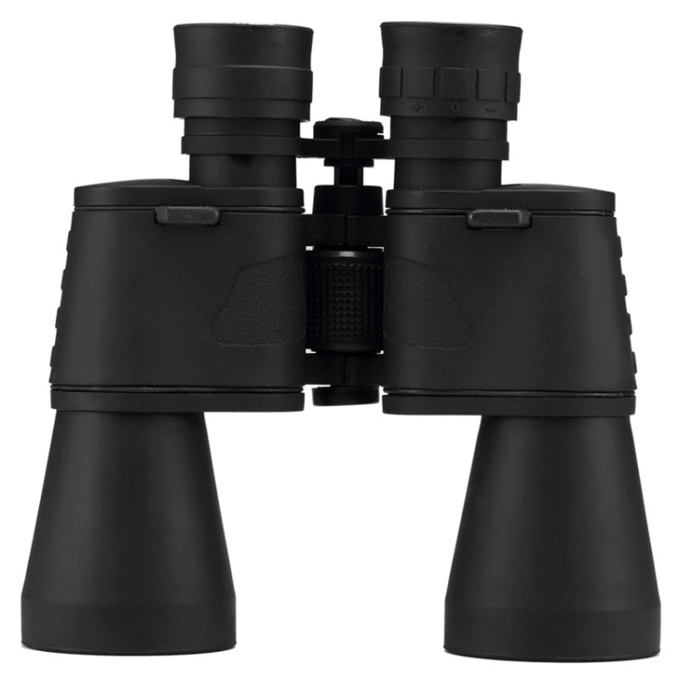 JINJULI 10x50WA Prism Roof Waterproof Telescope Binocular, 133m / 1000m(Black)