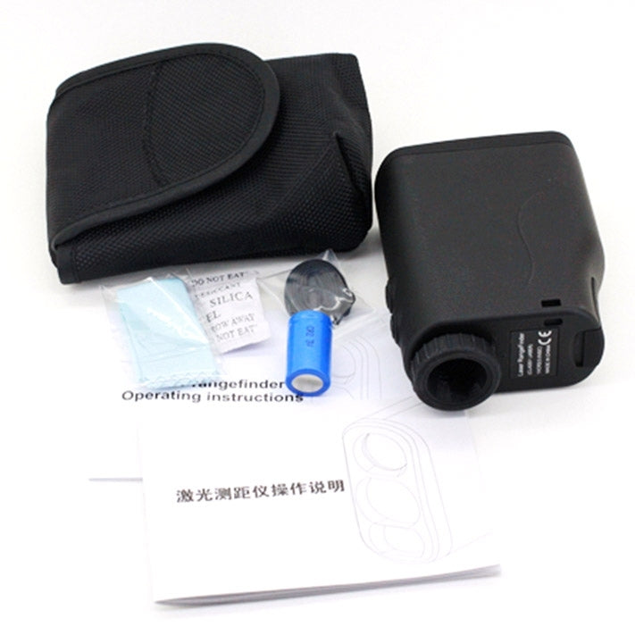 Golf Waterproof Handheld Rangefinder Telescope Monocular, Measurement Range: 5-600m