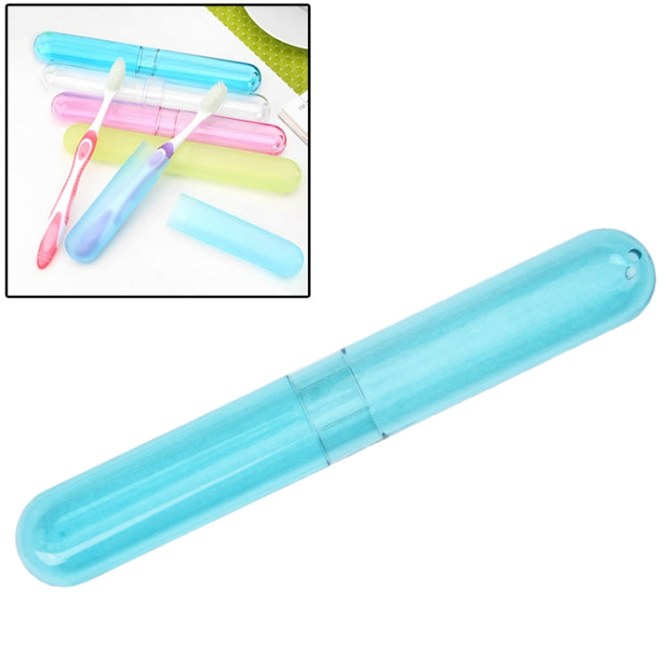 Travel Portable Toothbrush Box (Random Color Delivery)(Blue)