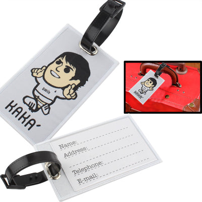 Football Player-KAKA Pattern Secure Travel Suitcase ID Luggage Tag