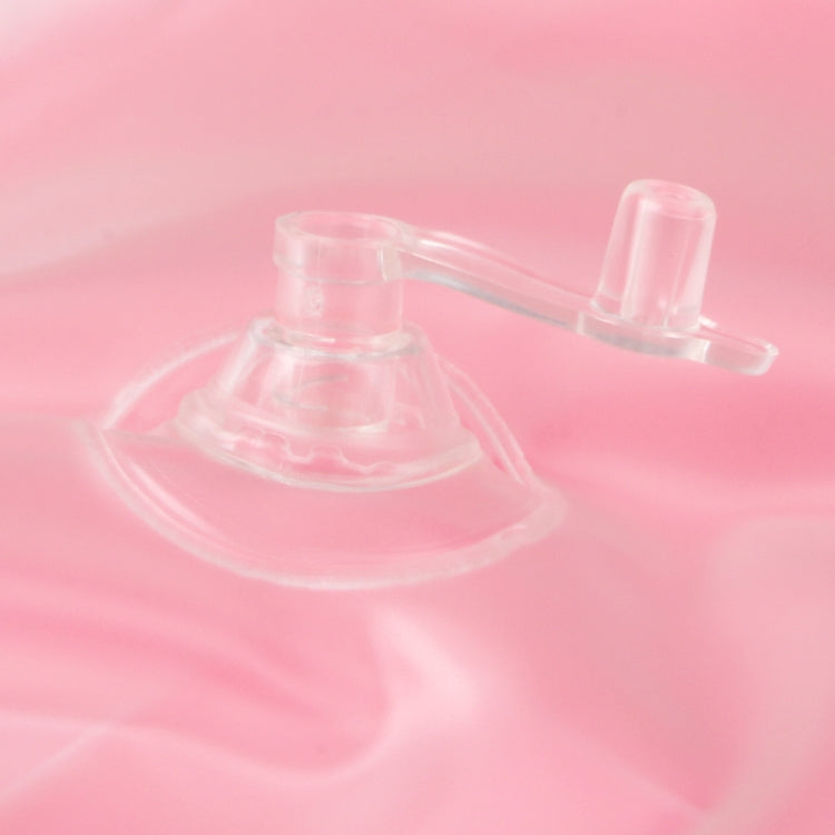 2 in 1 Multifunction Air Inflatable Cushion Pillow / Small Desk for Office / Home / Camping(Pink)