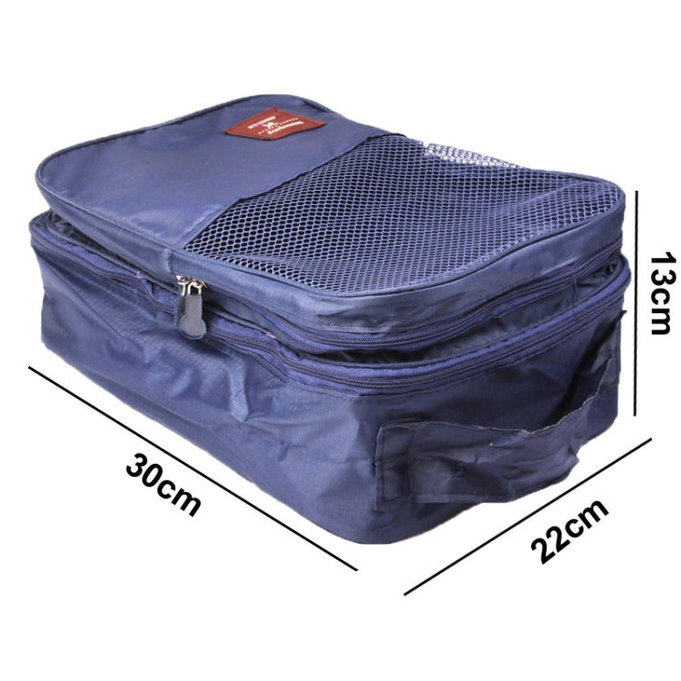 Collapsible Suitcase Clothes Sorting Bags for Travel(Dark Blue)