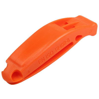 Plastic Outdoor Safety Whistle with Clip & Neck Strap Hole