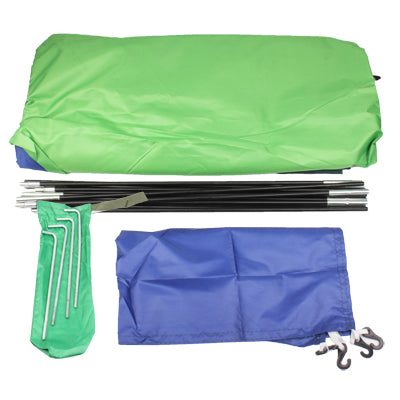 Quick Setting Dome Style 1-Person Camping Tent Pack with Carrying Bag for Outdoor Camping, Random Color Delivery