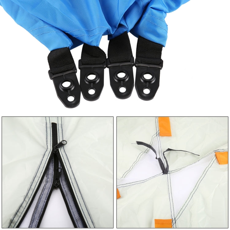 Quick Setting Dome Style 3-Person Camping Tent Pack with Carrying Bag for Outdoor Camping, Random Color Delivery