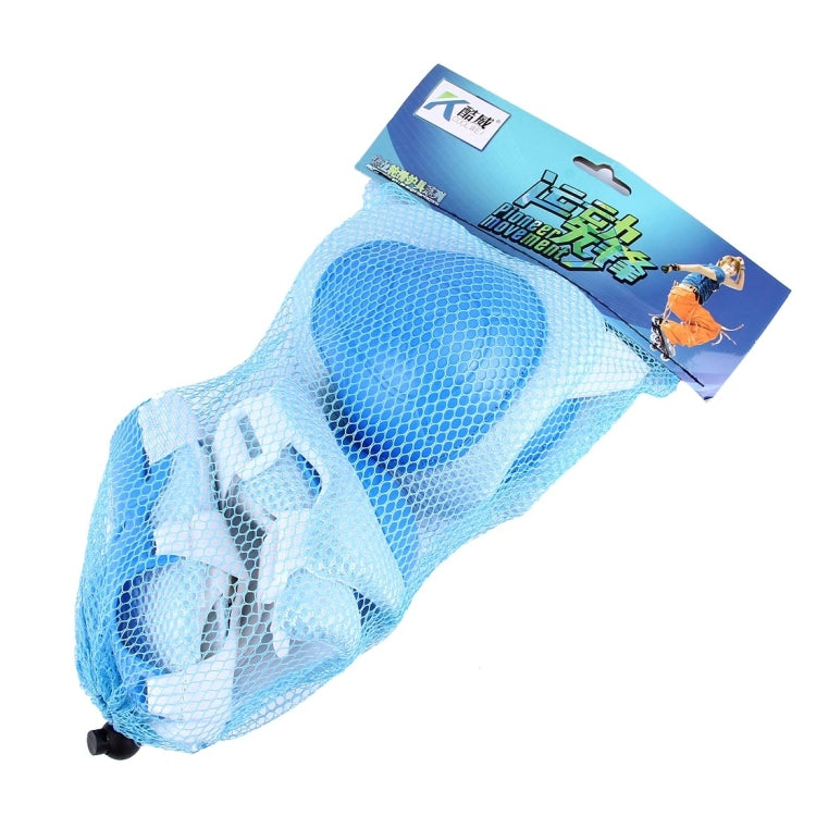 6 in 1 Roller Skate Knee & Elbow & Wrist Pads Protective Gear Sets