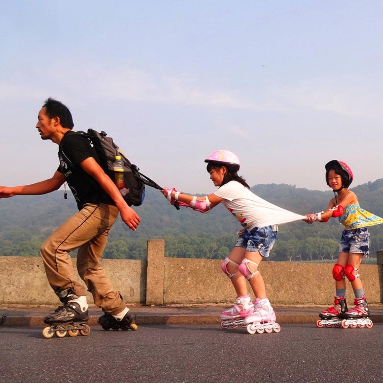 6 in 1 Roller Skate Knee & Elbow & Wrist Pads Protective Gear Sets