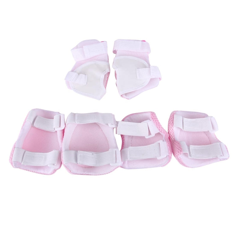 6 in 1 Roller Skate Knee & Elbow & Wrist Pads Protective Gear Sets