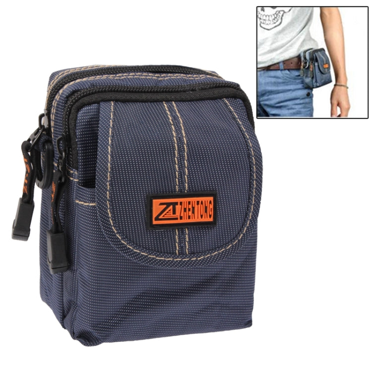 Multifunction Waist Bag Shoulder Bag(Dark Blue)