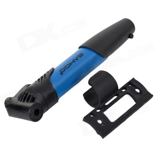 SAHOO 31076 Mini Portable Manual Plastic Tire Pump Inflator for Bike