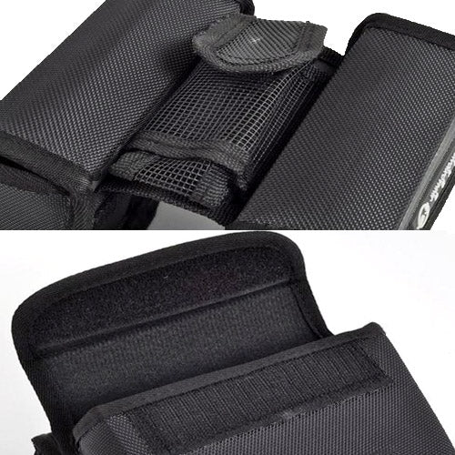 Bicycle Top Tube Hard Shell Double Bag