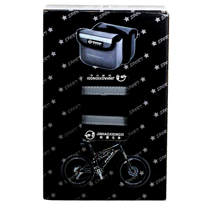 Bicycle Top Tube Hard Shell Double Bag
