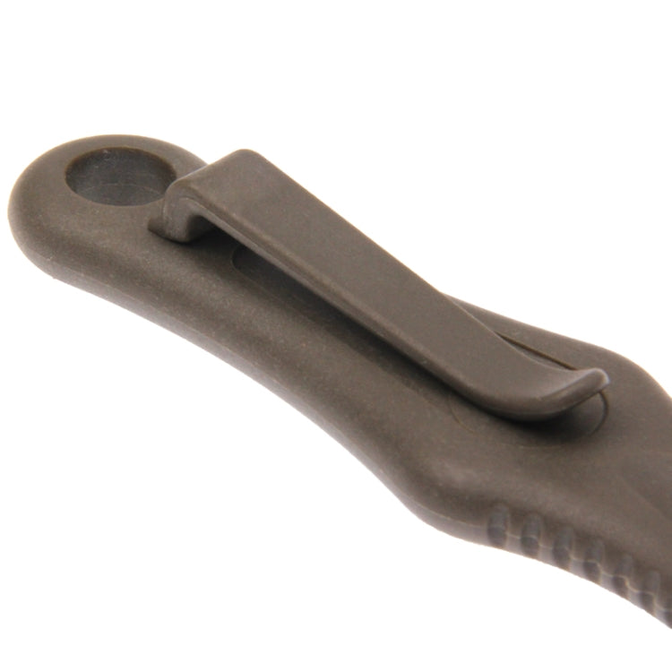 Plastic Ultralight Hard Portable Defensive Knife Emergency Tool