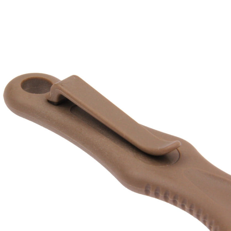 Plastic Ultralight Hard Portable Defensive Knife Emergency Tool