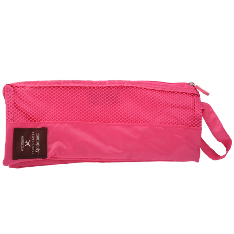 Two Way Long Storage Pouch For Travel(Magenta)