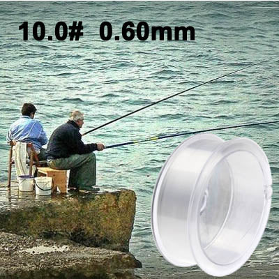 100m Extra Strong 10.0# 0.60mm 23.0kg Dedicated to the River Fishing Falcon Fishing Line (White)