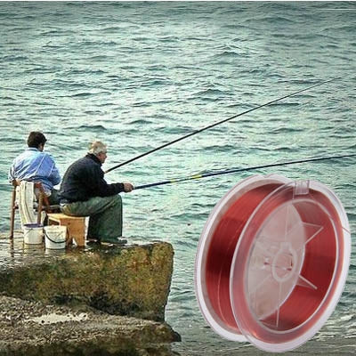 100m Extra Strong 0.8# 0.14mm 3.6kg Duel Road Department of Fish line (Red)