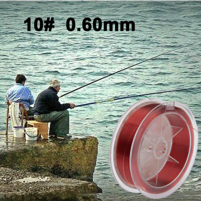 100m Extra Strong 10.0# 0.60mm 25.8kg Duel Road Department of Fish line(Red)