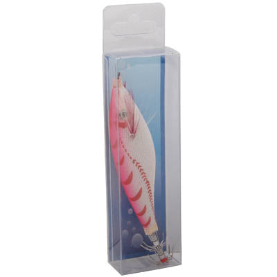 3.0# Dedicated to Squid Wood  Fish Shape Hook (Random Color Delivery)
