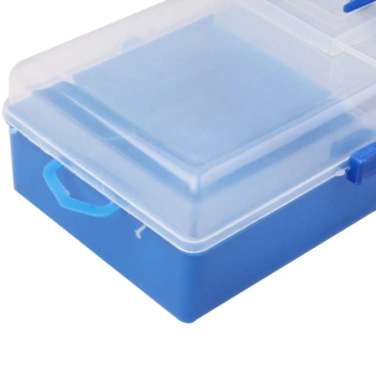 Multifunction Fishing Lure Hook Bait Tackle Box Case / Tool Box, Size: 44cm(L) x 12.5cm(w) x 8cm(H)