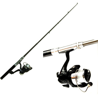 Box Set Pen Shape Fishing Rod(Black)