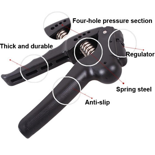 Four Section Adjustable Pressure Hand Grip, (Pressure: 10kg, 17kg, 25kg, 32kg )