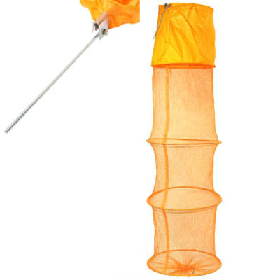 Three Layers Yellow Small Hole Fishnet(Yellow)
