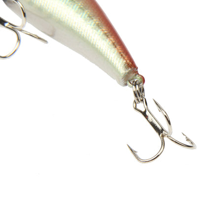 75mm Minnow Hard Baits Fishing Lures Mixed Fishing Tackle Baits Minnow(Orange)