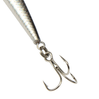 100mm Minnow Hard Baits Fishing Lures Mixed Fishing Tackle Baits Minnow, Random Color Delivery(Silver)