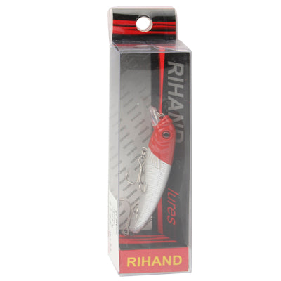 85mm Minnow Hard Baits Fishing Lures Mixed Fishing Tackle Baits Minnow(Silver)