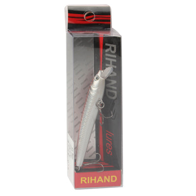 100mm Minnow Hard Baits Fishing Lures Mixed Fishing Tackle Baits Minnow(Red)