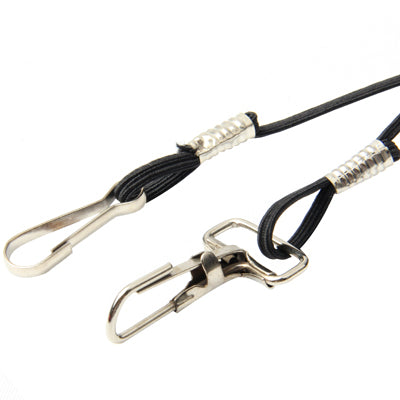 10M / 33Ft Fishing Elastic Rope with Hooks for Fisherman Angler (Random Color Delivery)