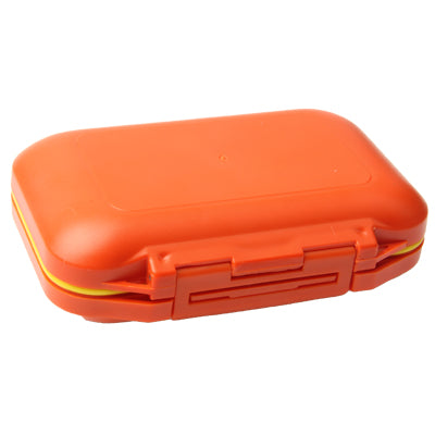 12 Compartments Waterproof Fishing Fish Lure Hook Bait Tackle Box Case(Orange)